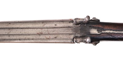 Lot 42 - A Double-Barrelled Percussion Shotgun. Belgium, circa 1860.