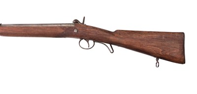 Lot 36 - A Belgium Militairy Percussion Rifle, circa 1830