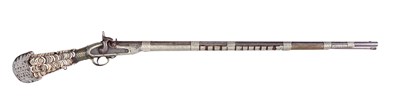 Lot 39 - A Saudi Jezail Percussion Rifle, ca. 1890