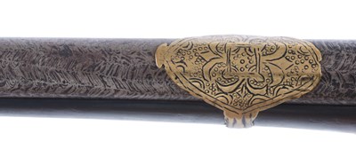 Lot 41 - An Afghan Jezail flintlock Rifle, ca. 1850