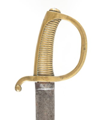 Lot 62 - Small French Infanterie Sabre, Late 18th/early 19th Century
