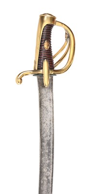 Lot 75 - French Napoleonic Sword for Light Cavalry AN XI, ca. 1810
