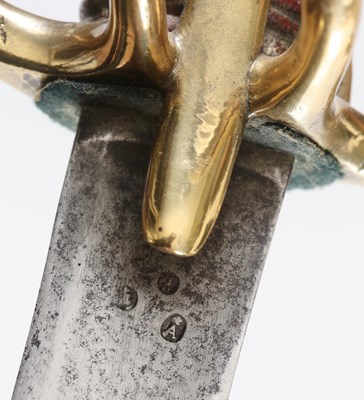Lot 75 - French Napoleonic Sword for Light Cavalry AN XI, ca. 1810