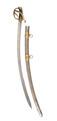 Lot 76 - French Napoleonic Sword for Light Cavalry AN XI, ca. 1810