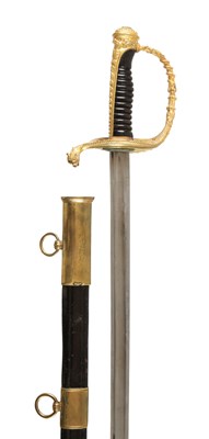 Lot 78 - French Naval Officer Sword, Second Empire period, M1843.