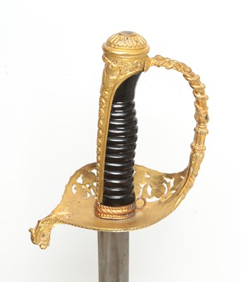 Lot 78 - French Naval Officer Sword, Second Empire period, M1843.