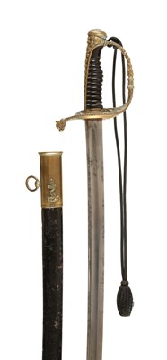 Lot 80 - French Naval Officer Sword, M1843.