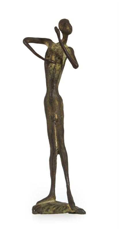 Lot 133 - Bronzen sculptuurtje