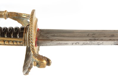 Lot 82 - French Sword for Officer of the National Guard, M1821