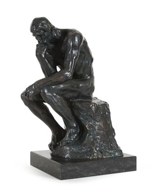 Lot 191 - Sculptuur 'De Denker' naar Rodin