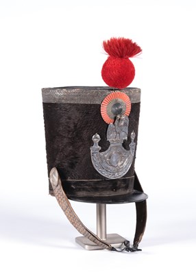 Lot 95 - French National Officers Shako, M1830