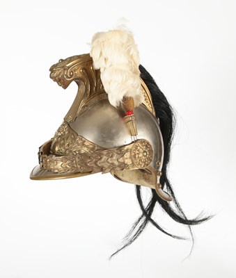 Lot 96 - A French Model 1874 Cuirassier Helmet