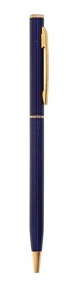 Lot 330 - Luxe blauwe ballpoint