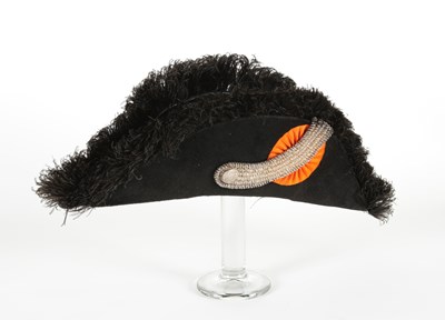 Lot 101 - A Bicorn Hat for an Officer of the Royal Dutch Navy