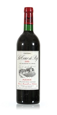 Lot 373 - 4 flessen 'Château La Cour de By', 1990