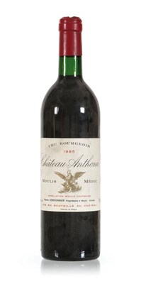 Lot 375 - 1 fles 'Château Anthonic', 1985