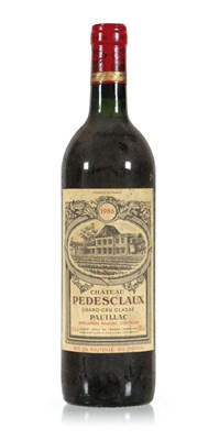 Lot 383 - 3 flessen 'Château Pedesclaux', 1986