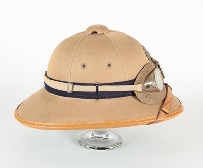 Lot 106 - French Cork Casque Colonial Pith Helmet