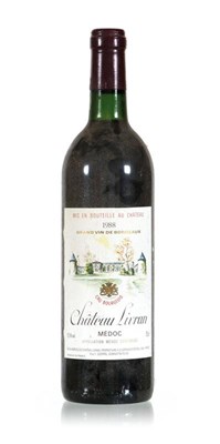 Lot 391 - 7 flessen 'Château Livran', 1988