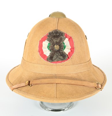 Lot 107 - Italian WWII Tropical Pith Helmet