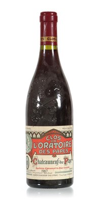 Lot 400 - 1 fles 'Châteauneuf du Pape', 1987