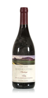 Lot 401 - 1 fles 'Op Die Goede Uitsig' Pinotage, 1996