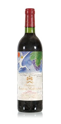 Lot 409 - 5 flessen 'Château Mouton Rothschild', 1982