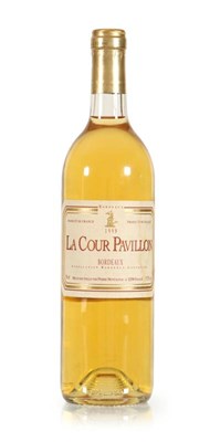 Lot 422 - 7 flessen 'La Cour Pavillon', 1998