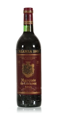 Lot 464 - 20 flessen 'Marqués de Cáceres Rioja', 1989