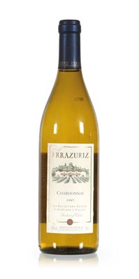 Lot 472 - 6 flessen 'Errazuriz Chardonnay', 1997