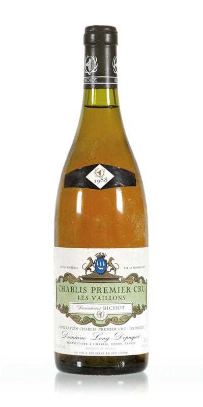 Lot 475 - 2 flessen 'Chablis Premier Cru', 1988