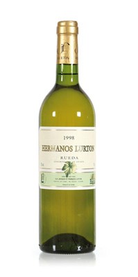 Lot 490 - 10 flessen 'Hermanos Lurton Rueda', 1998