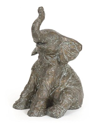 Lot 574 - Bronzen sculptuurtje