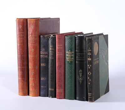 Lot 141 - Eight books about WW-I (1914-1918) and WW-2 (1940-1945).