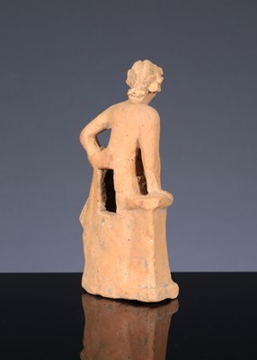 Lot 143 - Terracotta Statuette of a Young Boy