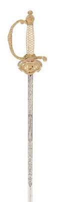 Lot 9 - A Dutch Court Sword, circa 1900