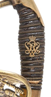 Lot 12 - A German Sabre for an Officer of the Infantry, M1889