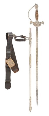 Lot 42 - An American Freemason's Small-Sword, circa 1900