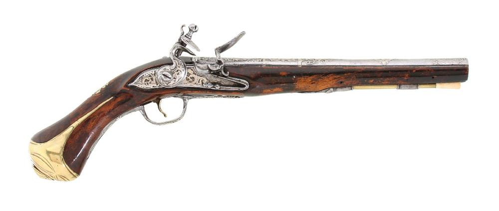 Lot 46 A Dutch Flintlock Pistol Circa 1680 3876