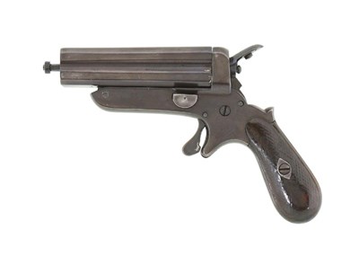 Lot 76 - A Spanish Deringer of Sharp's Patent Type, late 19th Century