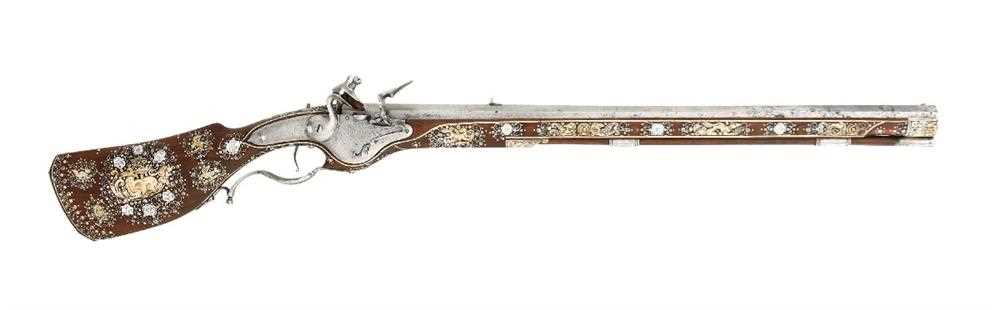 Lot 84 - A Rare Hunting Rifle, Poland, circa 1655
