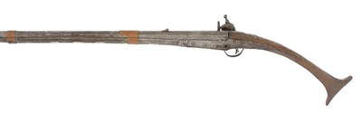 Lot 87 - An Albanese Miquelet Gun, 19th Century