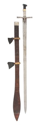 Lot 230 - A Rare North-African Kaskara Sword, circa 1900
