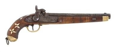 Lot 234 - An Ottoman Percussion Pistol, circa 1890