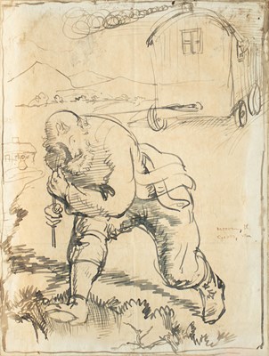 Lot 189 - Illustrated Letter by Sir William Orpen (KBE, RA, RHA)