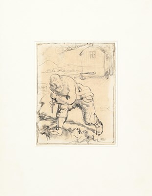 Lot 189 - Illustrated Letter by Sir William Orpen (KBE, RA, RHA)