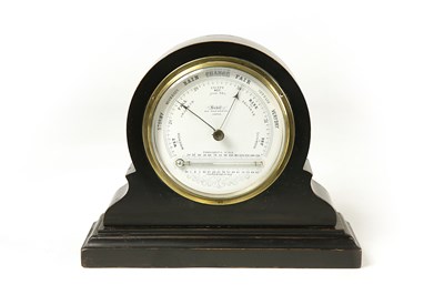 Lot 37 - A Baker of London Mantel Barometer, Circa 1900.