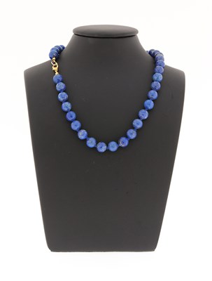 Lot 608 - Lapis Lazuli Necklace