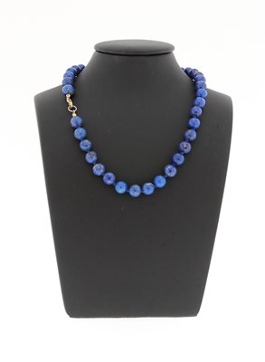 Lot 609 - Lapis Lazuli Necklace