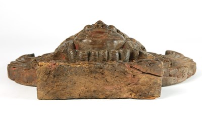Lot 33 - Late 18th Century Wooden Carving of Barong